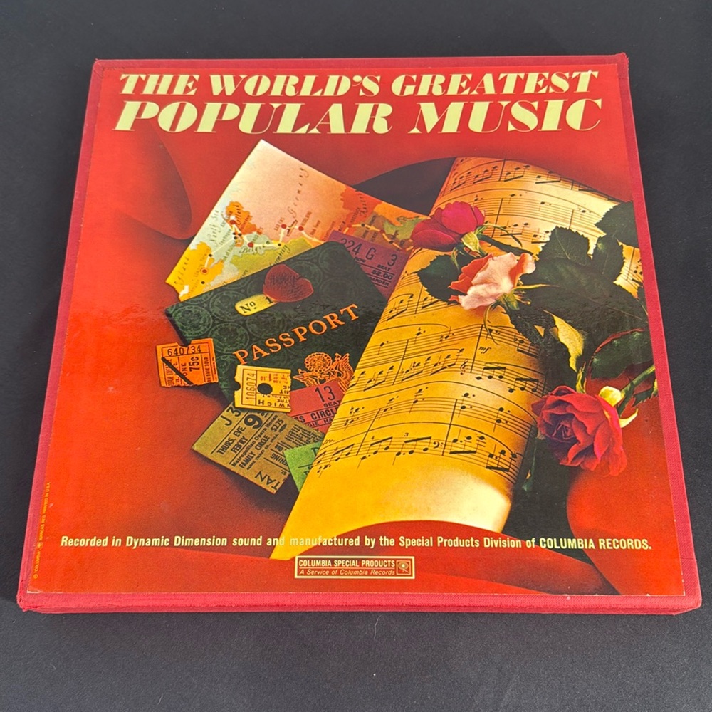 Vintage 1963 10 Record Album Set The World’s Greatest Popular Music